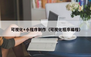 张家口可视化+小程序制作（可视化程序编程）